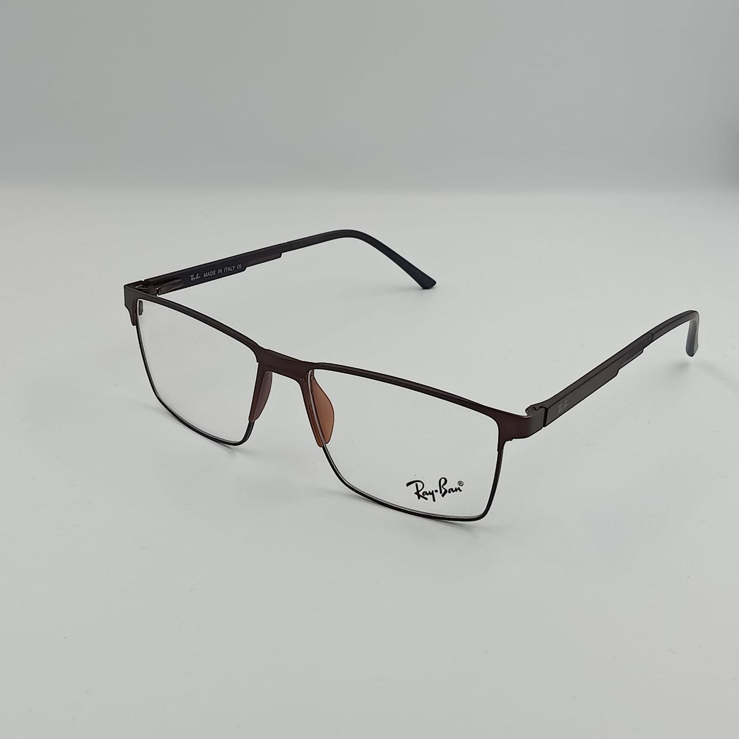 Lunettes de Vue : Ray-Ban demi PRC Marron