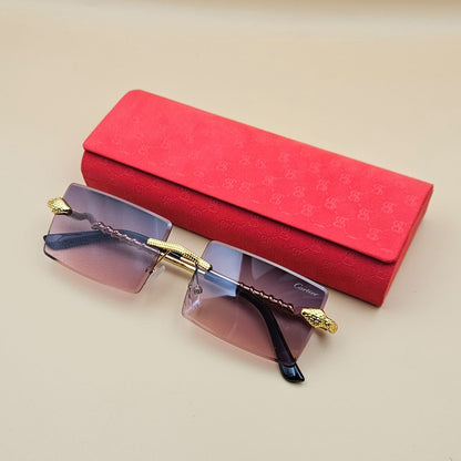 Lunettes de soleil : Cartier CR9088 Rose