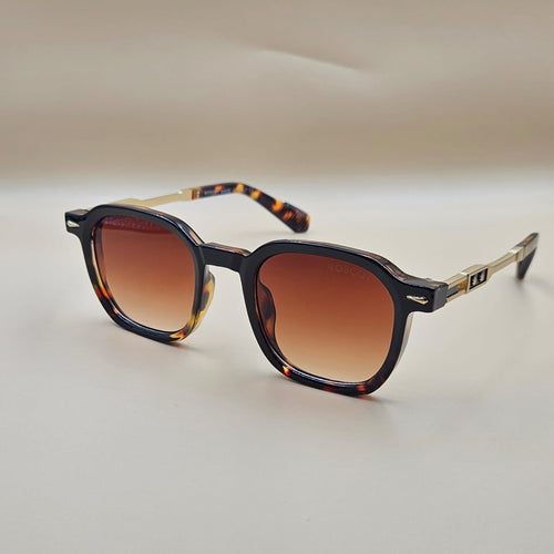 Lunettes de soleil : Moscot M-4550 Marron Havane