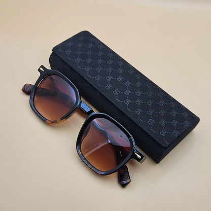 Lunettes de soleil : Moscot M-4550 Marron Havane