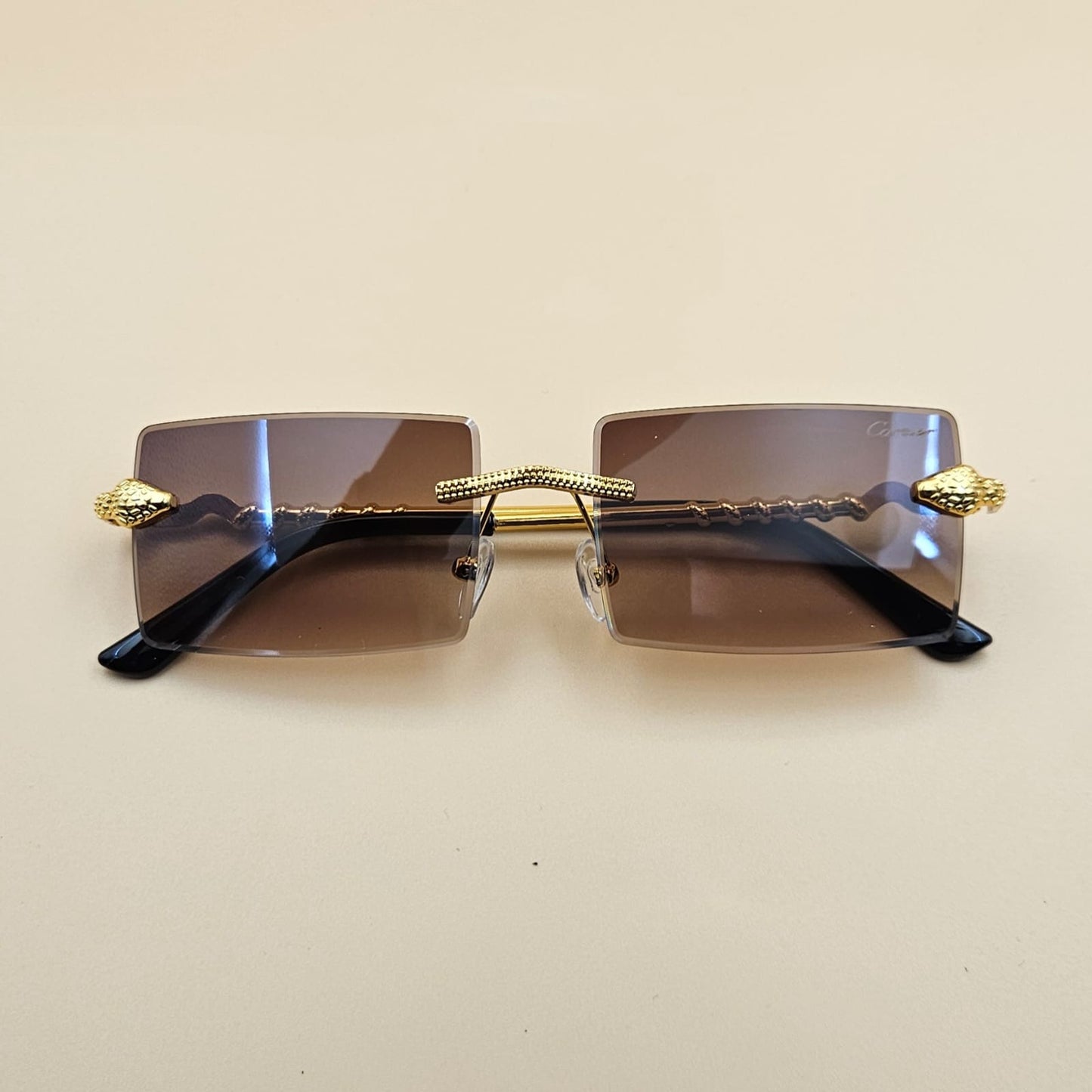 Lunettes de soleil : Cartier CR9088 Marron