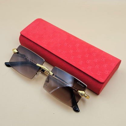 Lunettes de soleil : Cartier CR9088 Marron