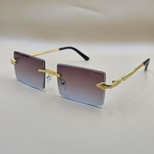 Lunettes de soleil : Cartier CR9088 Noir Dég