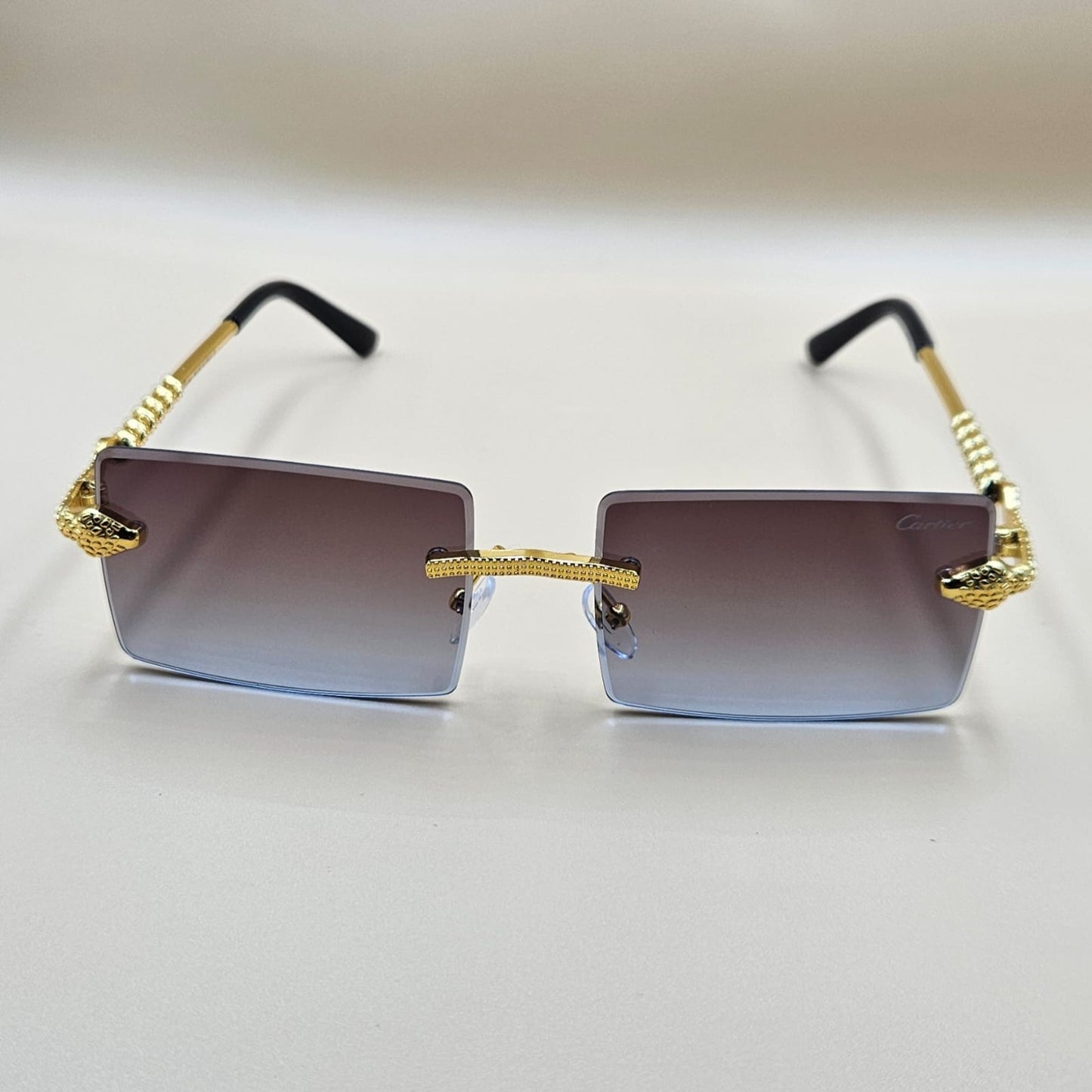 Lunettes de soleil : Cartier CR9088 Noir Dég
