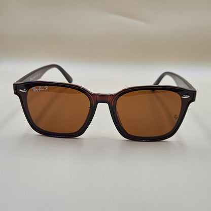 Lunettes de soleil : Ray-Ban Rb-3035 Marron