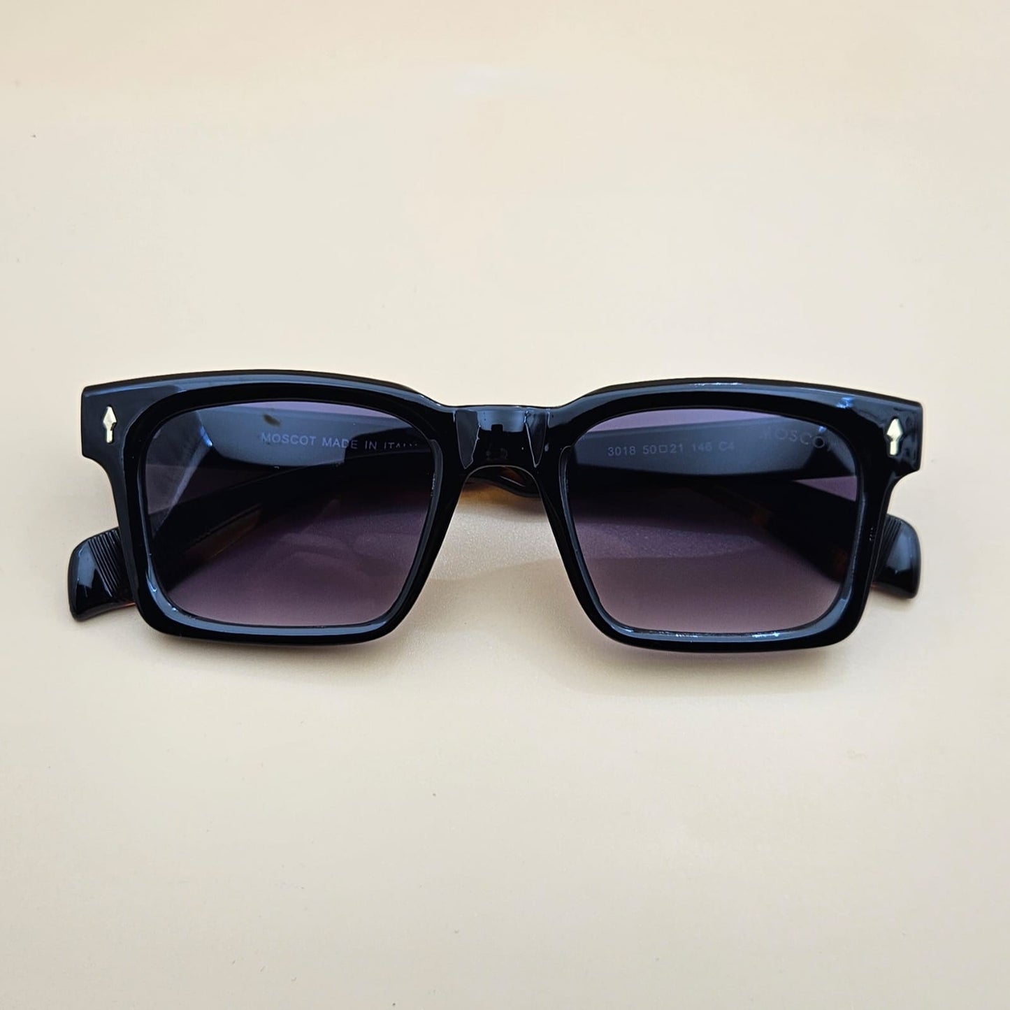 Lunettes de soleil : Moscot M-5065 Noir