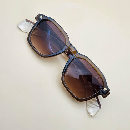 Lunettes de soleil : Moscot M-4055 Marron