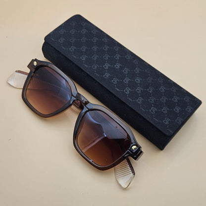 Lunettes de soleil : Moscot M-4055 Marron