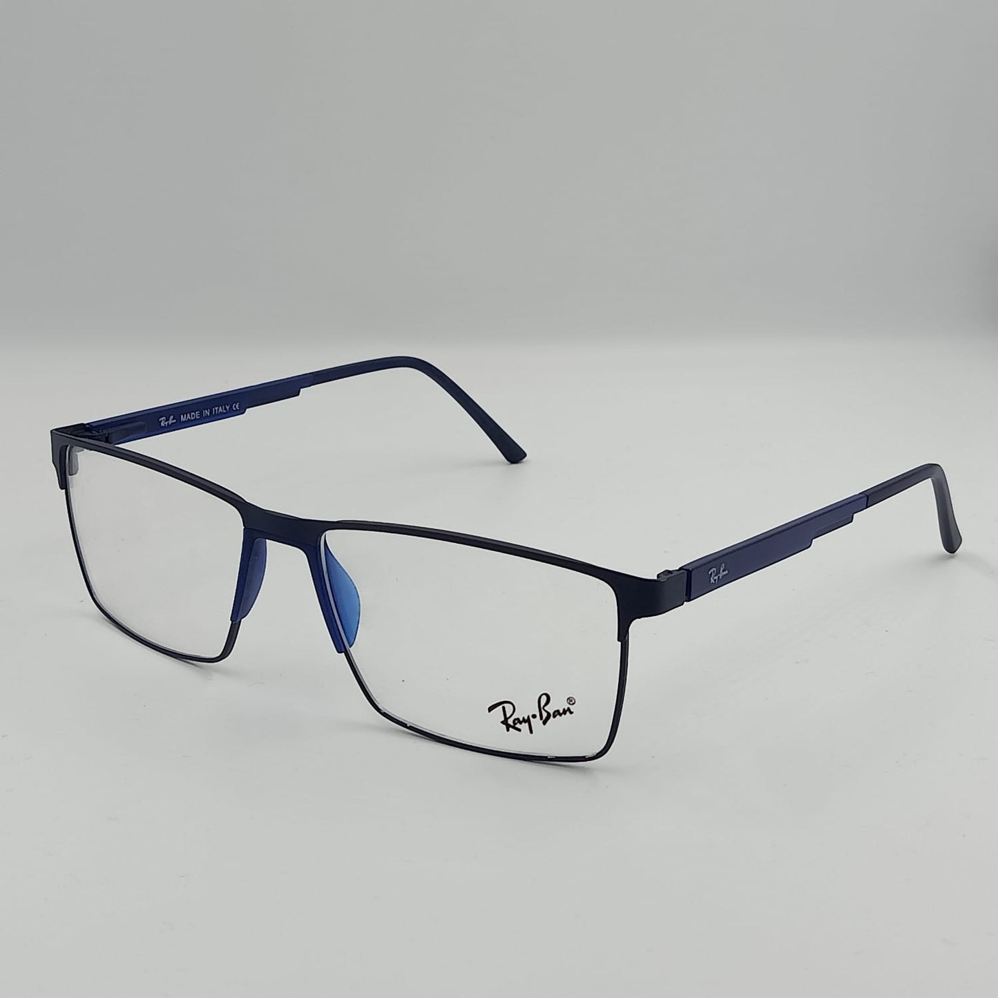 Lunettes de Vue : Ray-Ban demi PRC Bleu