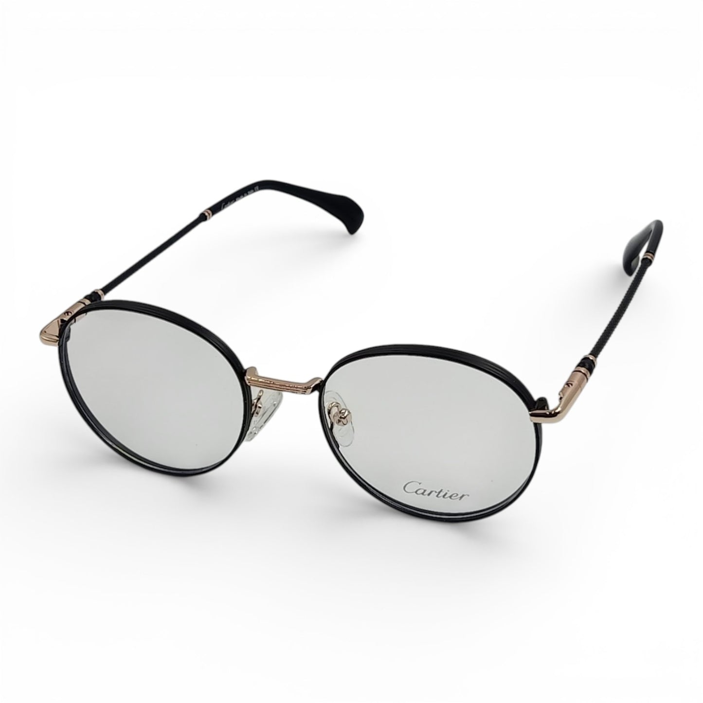 Lunettes de Vue : CARTIER Noir/ Rose Gold