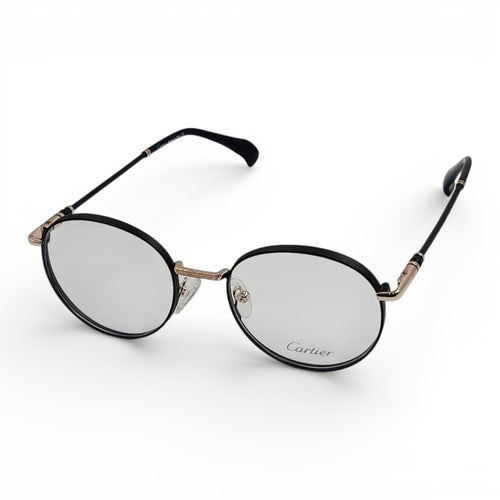 Lunettes de Vue : CARTIER Noir/ Rose Gold